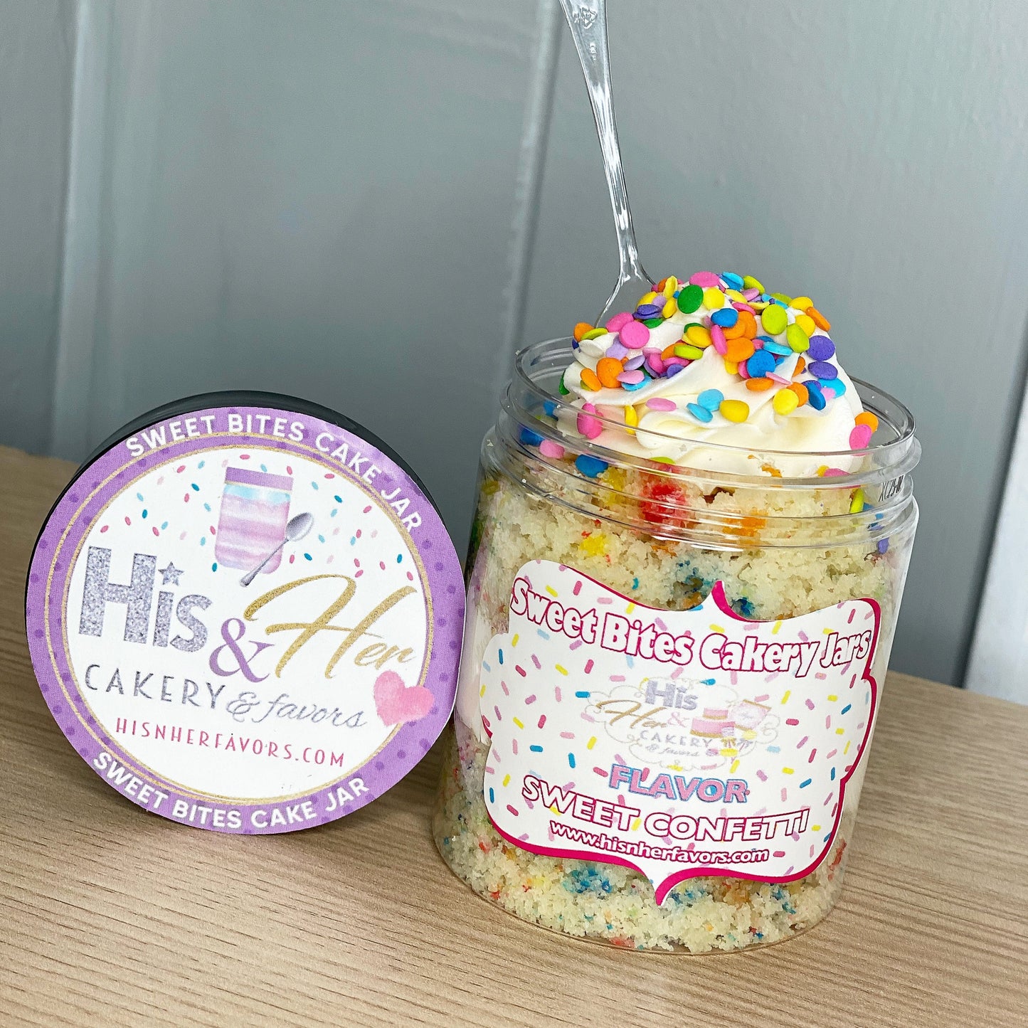 Sweet Bites Cakery Jars