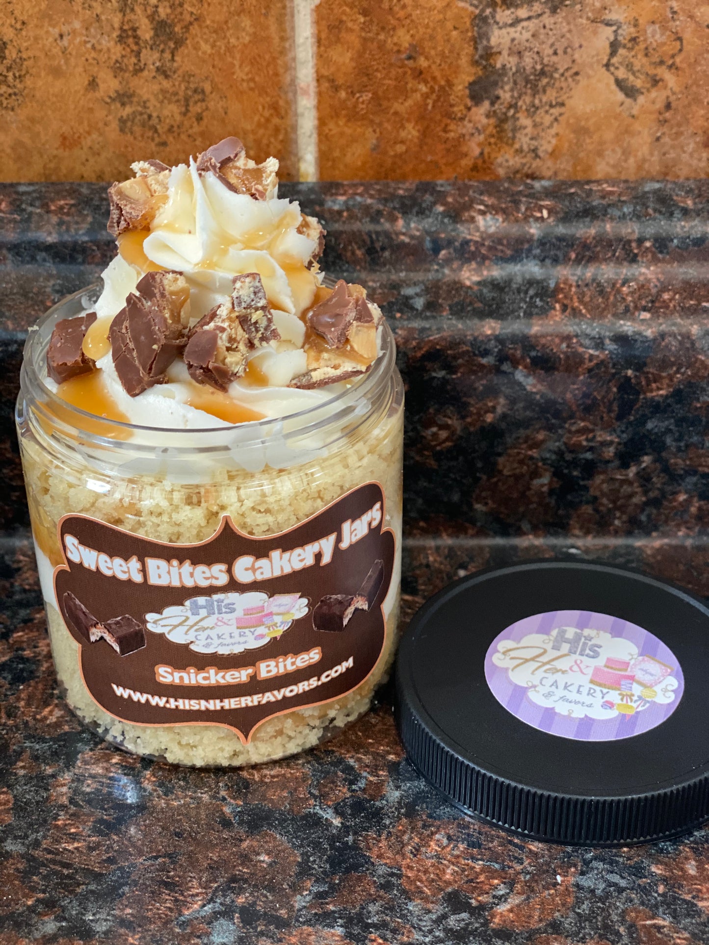 Sweet Bites Cakery Jars