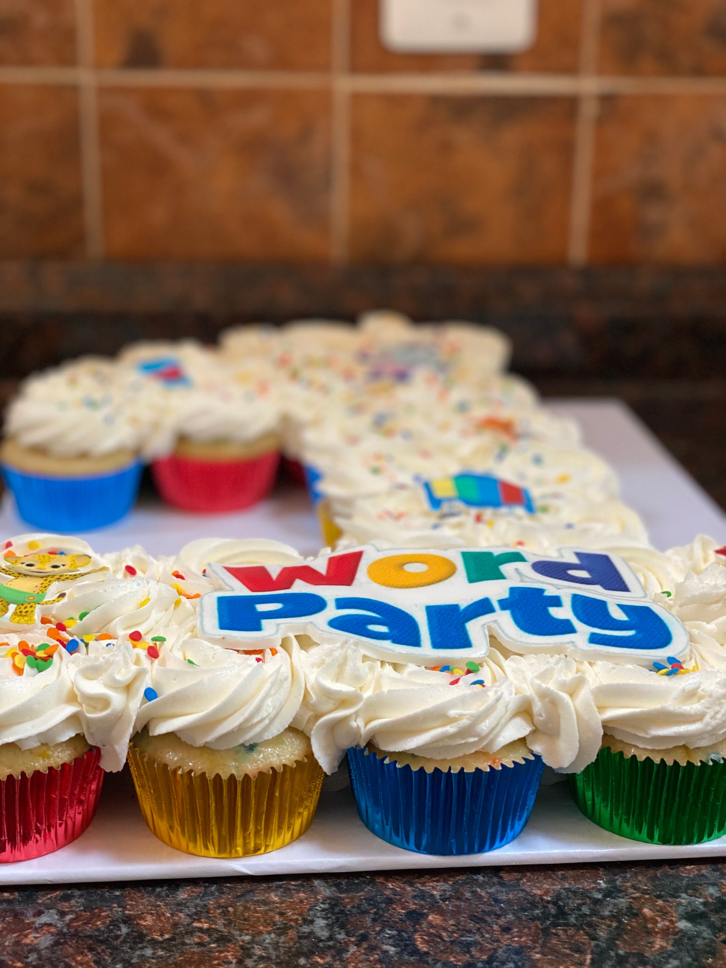 Cupcake Pull Apart Cake