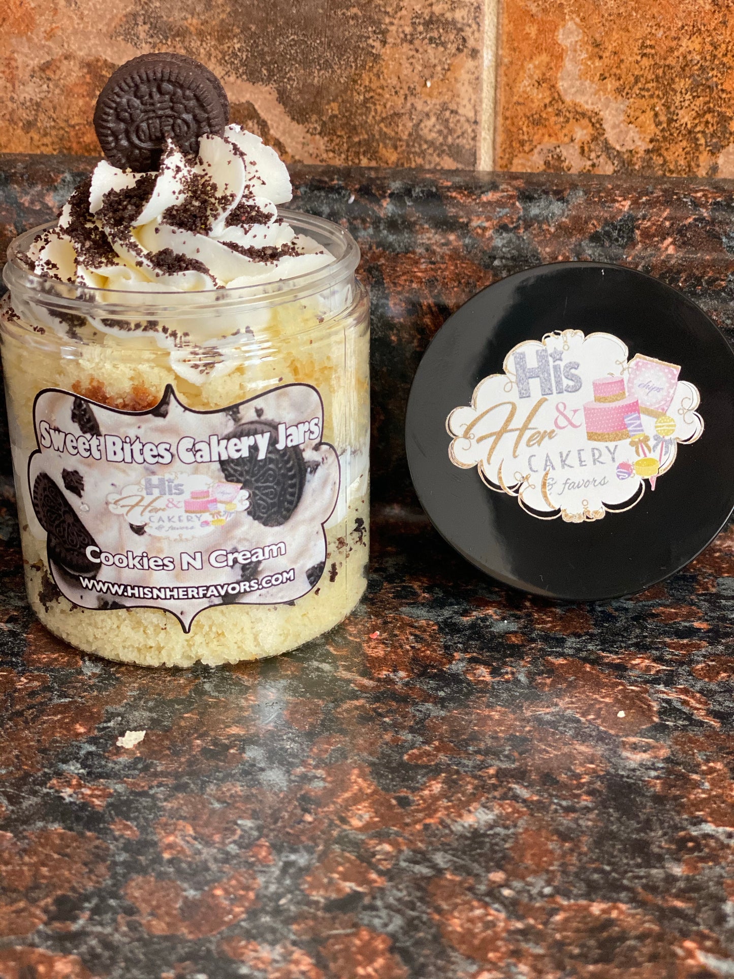 Sweet Bites Cakery Jars
