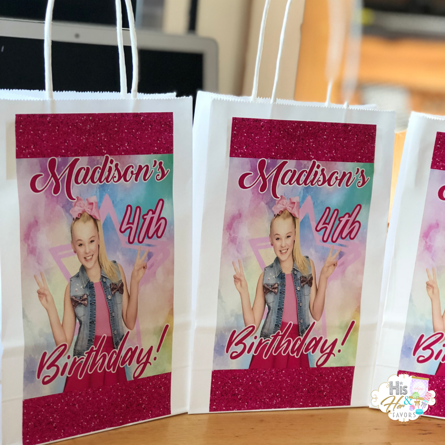 12 Party/Favor Bags *ALL THEMES CAN BE DONE*