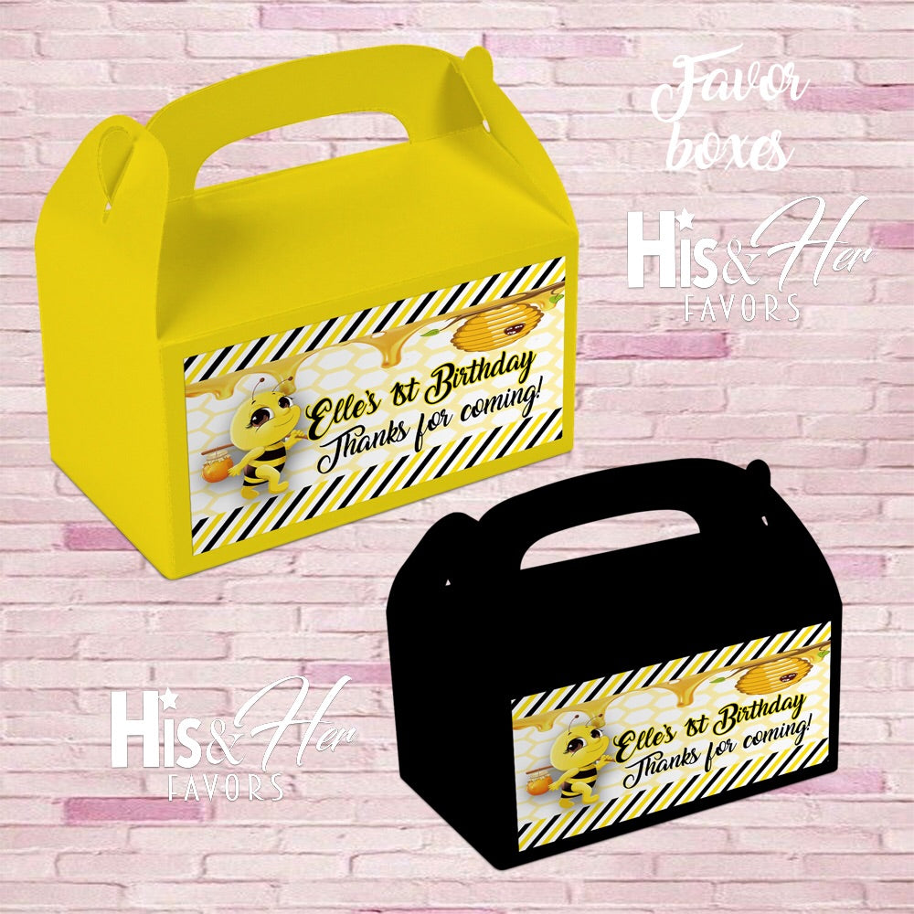 Custom Favor Boxes * ANY THEME*