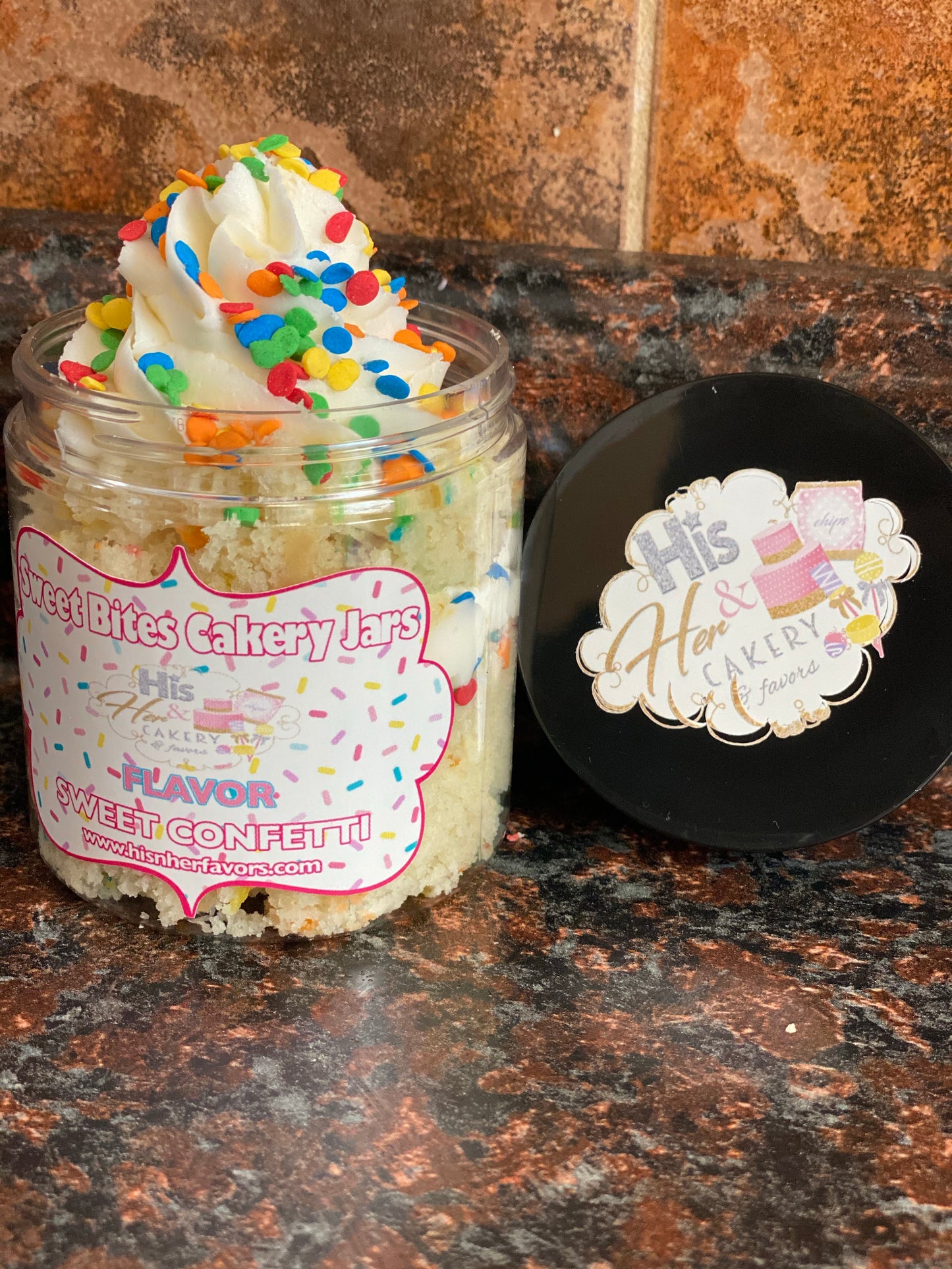 Sweet Bites Cakery Jars