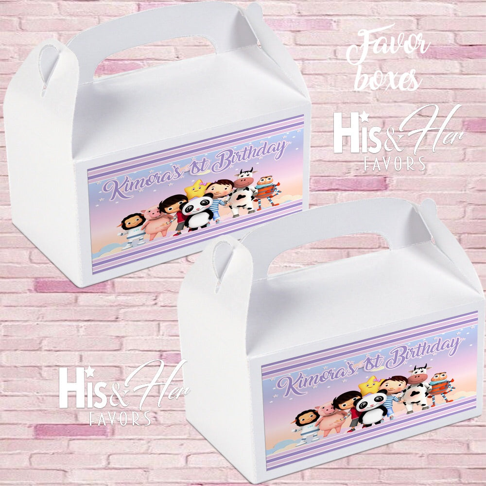 Custom Favor Boxes * ANY THEME*