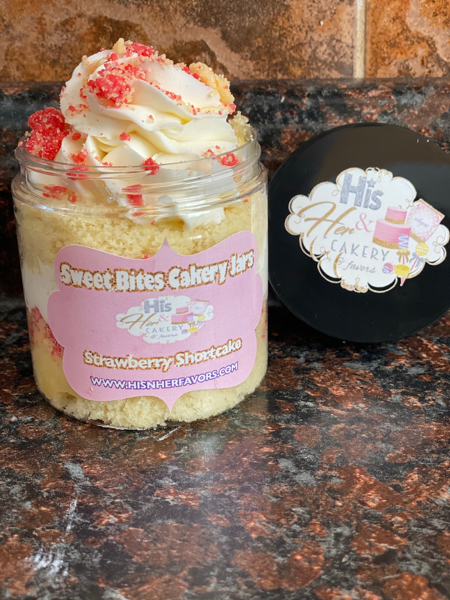Sweet Bites Cakery Jars