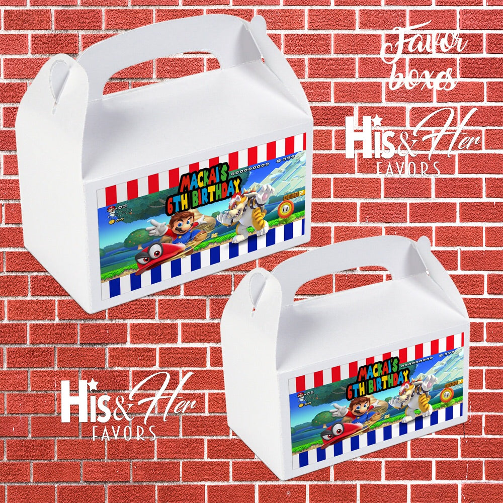 Custom Favor Boxes * ANY THEME*