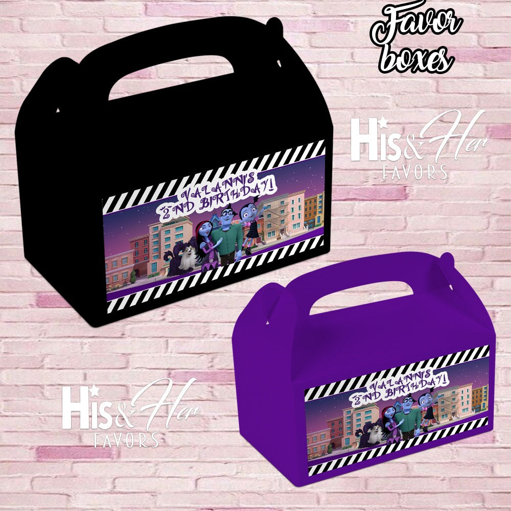 Custom Favor Boxes * ANY THEME*
