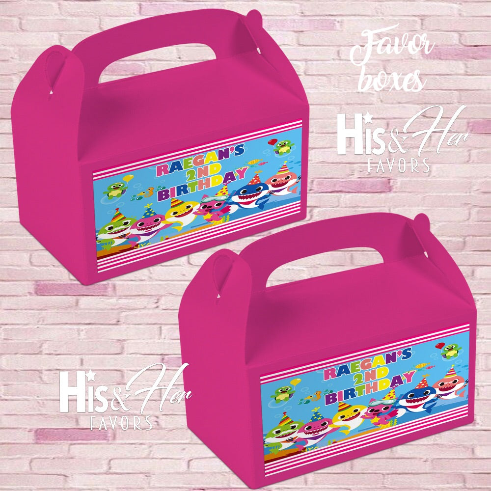 Custom Favor Boxes * ANY THEME*