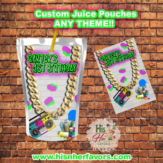 Custom Juice Pouches